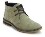 Gas Barren 001 Olive Boots Men