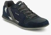 Gas Beryl Navy Blue Sneakers Men