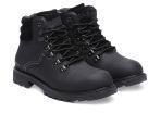 Gas Black Flat Boots Men