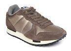 Gas Brown Colourblocked Sneakers Men