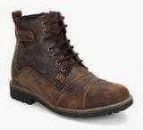 Gas Dean Brown Boots Men