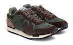 Gas Green Parris Camouflage Print Sneakers Men