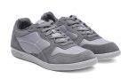 Gas Grey Leather Sneakers Men