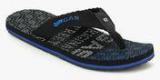 Gas Kirk Black Flip Flops Men