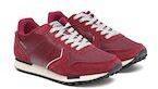 Gas Magenta Leather Parris Mx Satin Sneakers Men