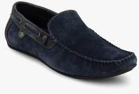 Gas Maylar Navy Blue Moccasins men