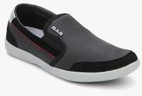 Gas New Rival Black Loafers men