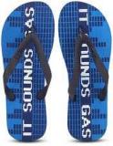 Gas Racket Blue Flip Flops Men