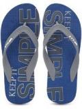 Gas Simple Navy Blue Flip Flops Men