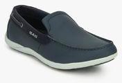 Gas Spinnaker Navy Blue Moccasins Men