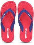 Gas Spot Red Flip Flops Men