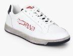 Gas Team Base White Leather Sneakers Men