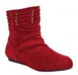 Get Glamr Ankle Length Red Boots women