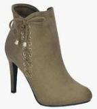 Get Glamr Beige Boots Women