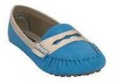 Get Glamr Blue Moccasins Women