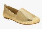 Get Glamr Gold Regular Loafers Women