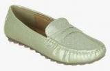 Get Glamr Golden Moccasins Women