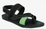 Get Glamr Green Sandals Men