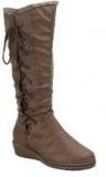 Get Glamr Knee Length Brown Boots women