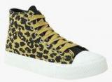 Get Glamr Mustard Yellow Casual Sneakers Women