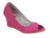 Get Glamr Pink Wedges Women