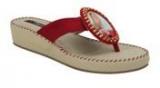 Get Glamr Red Sandals Women