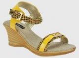 Get Glamr Yellow Wedges Women