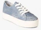 Ginger By Lifestyle Aqua Blue Casual Sneakers Women