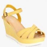 Ginger By Lifestyle Yellow Wedges women