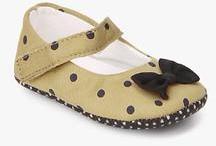 Gini & Jony Beige Mary Jane Bow Belly Shoes girls