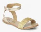 Gini & Jony Golden Glitter Sandals girls