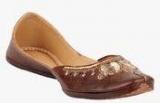 Glamwalk Brown Belly Shoes Women