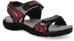 Gliders Black & Grey Sports Sandals men