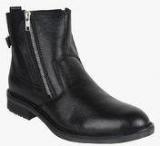 Guava Black Boots Men