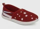 Happy Feet Flags Red Loafers Boys