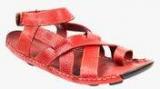 Hitz Red Sandals Men