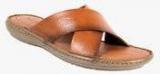 Hitz Tan Slippers Men