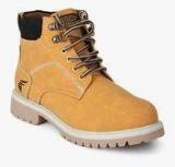 Hoopers Mustard Yellow Derby Boots Men