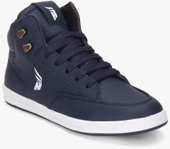 Hoopers Navy Blue Mid Top Sneakers boys