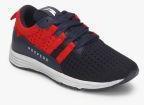 Hoopers Navy Blue/Red Sneakers Boys