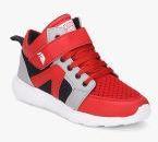 Hoopers Red Regular Sneakers Boys