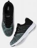 Hrx By Hrithik Roshan Black & Blue Woven Running Shoes LJ 9197A Women