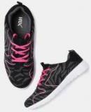 Hrx By Hrithik Roshan Black & Grey Woven Running Shoes Women