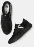 HRX By Hrithik Roshan Men Black Sneakers