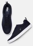 Hrx By Hrithik Roshan Navy Blue Regular Mesh Sneakers Men