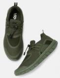 Hrx By Hrithik Roshan Olive Green Sneakers Men