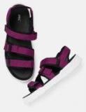 Hrx By Hrithik Roshan Purple Sports Sandals Men