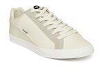 Hummel Off White Cross Court Canvas Sneakers Men