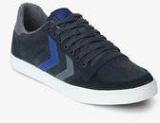 Hummel Slimmer Stadil Duo Oiled Low Navy Blue Sneakers Men