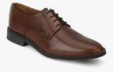 Hush Puppies Albert Broonson Brown Derby Formal Shoes Men